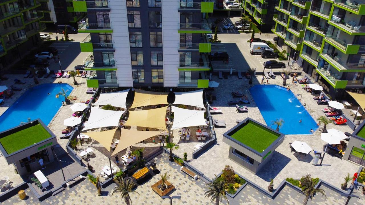 Coral Aparthotel Pool & Spa Mamaia Nord Navodari Ngoại thất bức ảnh